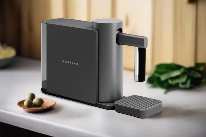 Morning Dream Milk Steamer – 220V Black Model 1