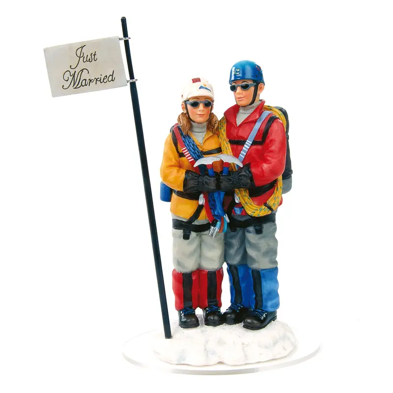 Mountaineering-Themed Celebration Cake Topper 1
