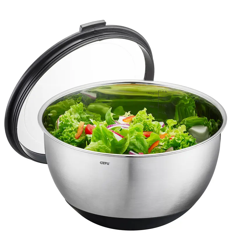 Muovo Stainless Steel Mixing Bowl – 3.5-Quart (Model #35050) 1