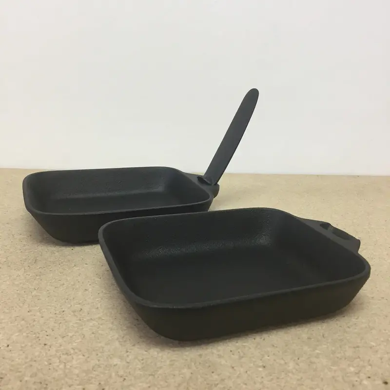 Nambu Tekki Mini Skillet Set – Cast Iron Chokotto Nabe (2-Piece) 1