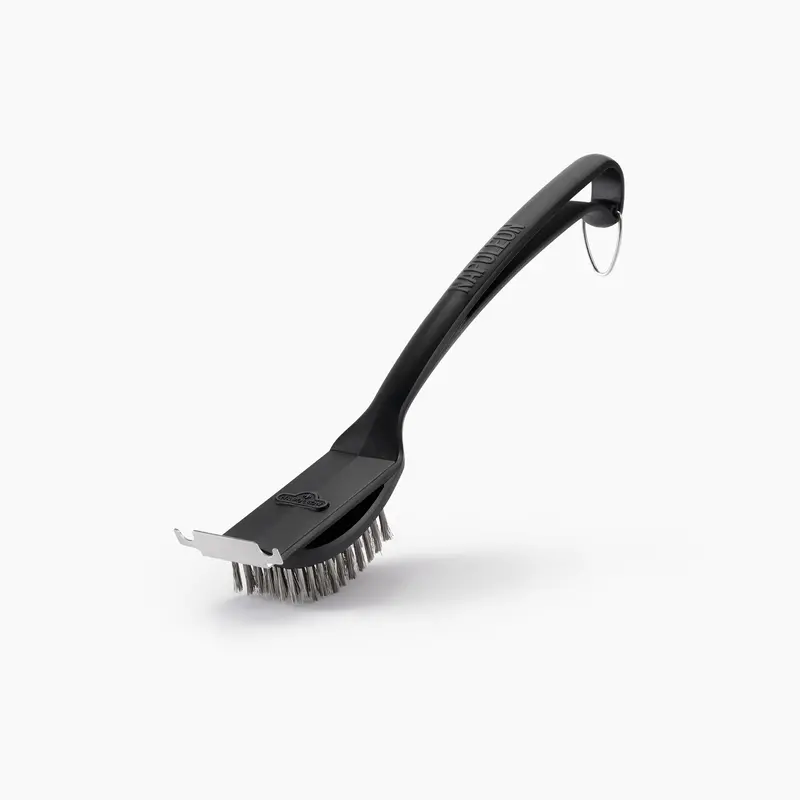 Napoleon Heavy-Duty Grill Brush With Stainless Bristles And Built-In Scraper 1