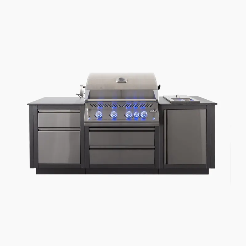 Napoleon Oasis 105-Inch Outdoor Kitchen Featuring Integrated 700 Series Grill 1