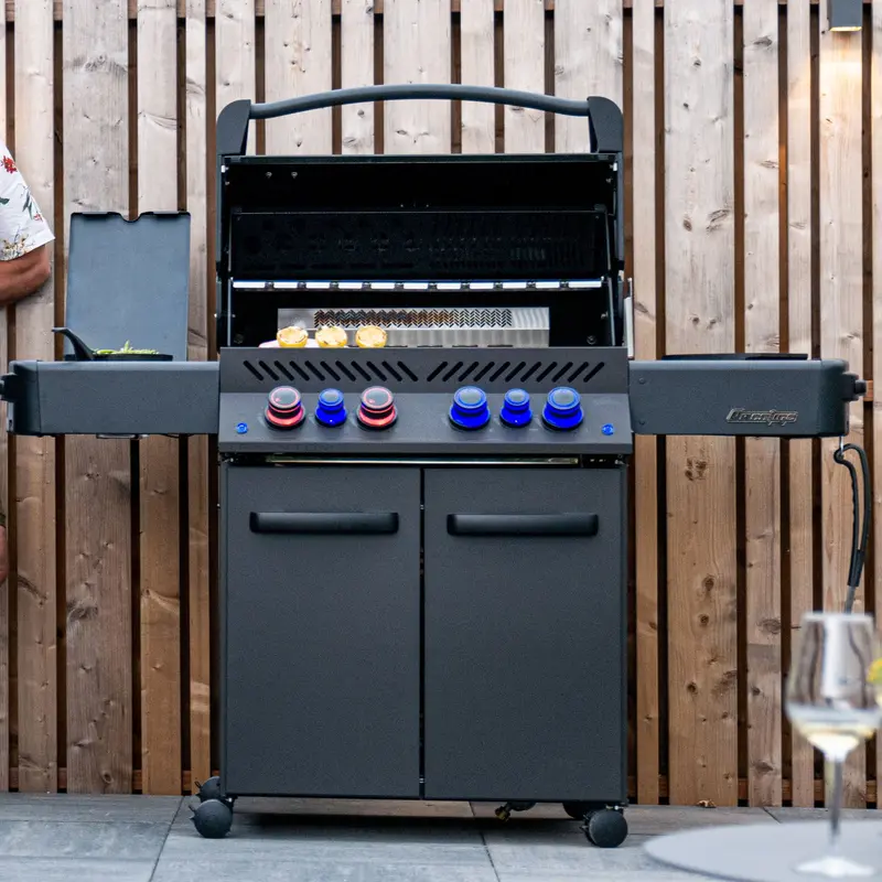 Napoleon Phantom Prestige 500 Rsib Gas Barbecue – Coral Red (Ex-Display) 1