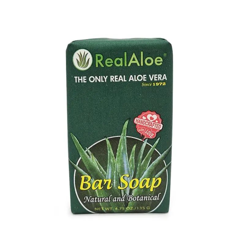Natural Aloe Vera Bar Soap – 135G 1