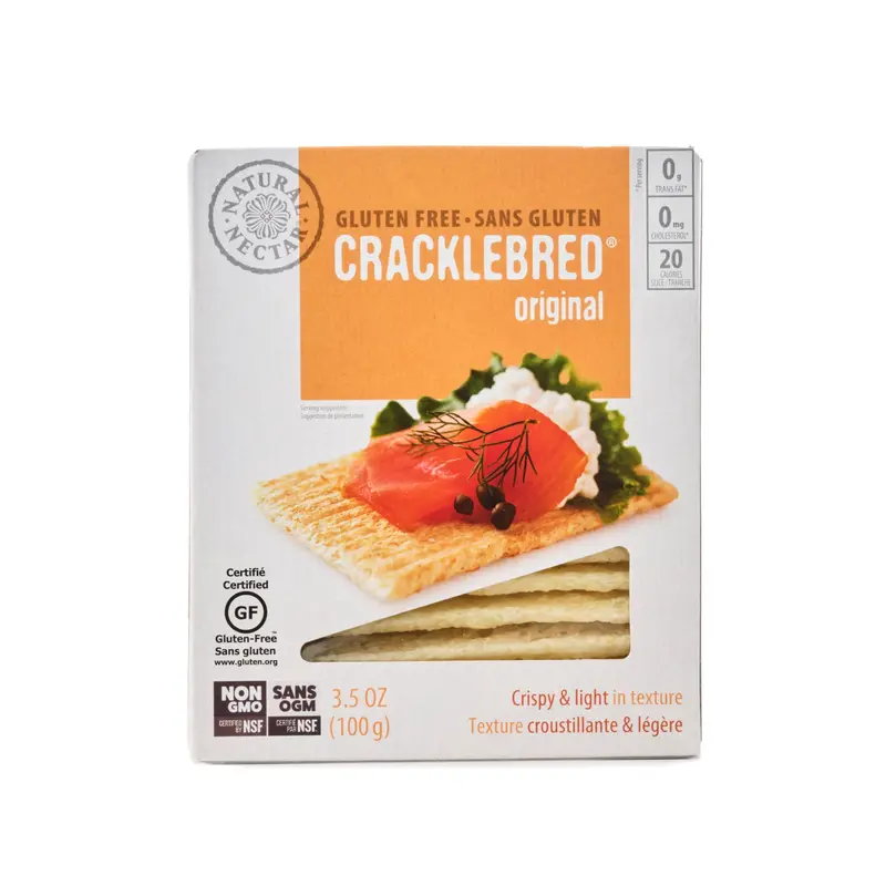 Natural Nectar Cracklebred Original Crackers – 100G 1