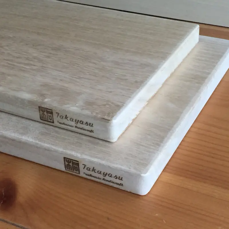 Natural Paulownia Wood Cutting Board – Lightweight & Durable 1