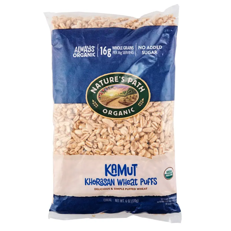 Nature'S Path Kamut Khorasan Wheat Puffs Cereal – 170G Organic Whole Grain 1