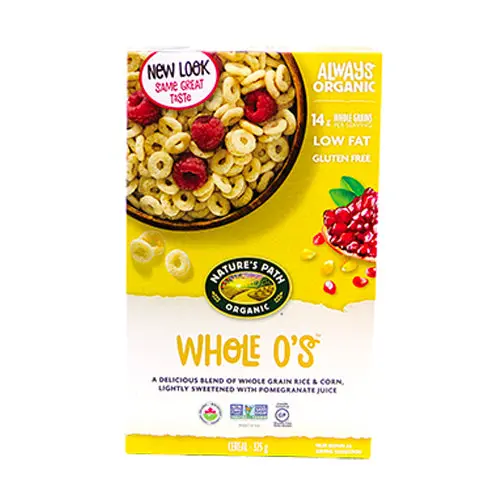 Nature'S Path Organic Whole O'S Cereal – Gluten-Free, 325G 1
