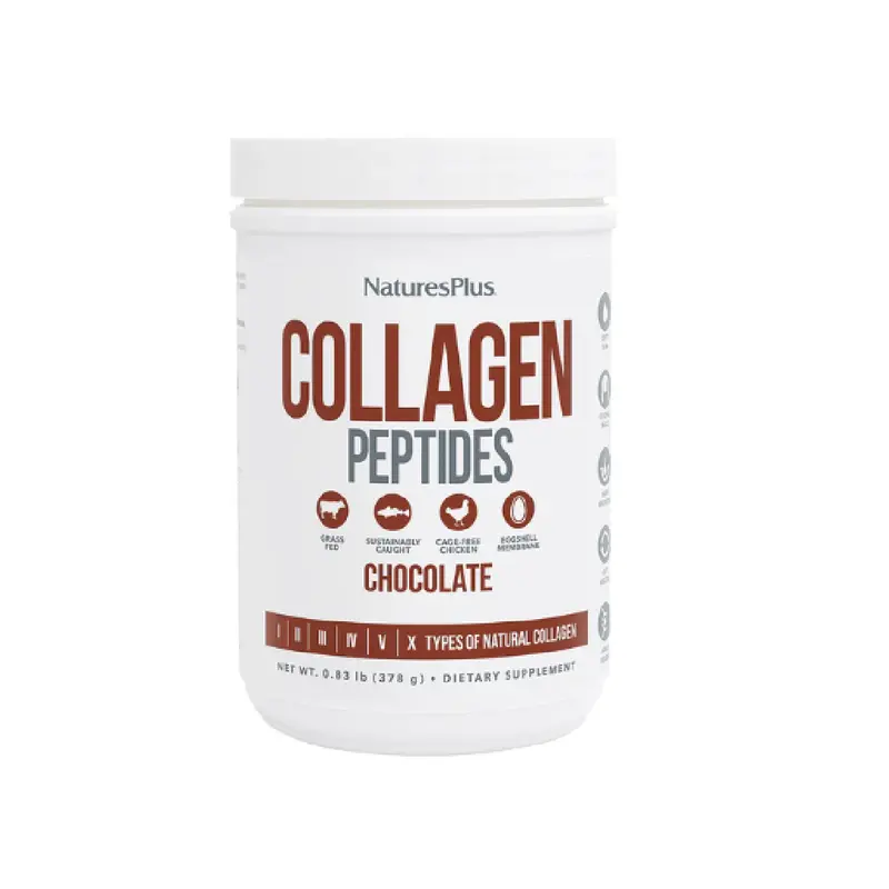 Nature'S Plus Collagen Peptides Chocolate Flavor Powder – 378G 1