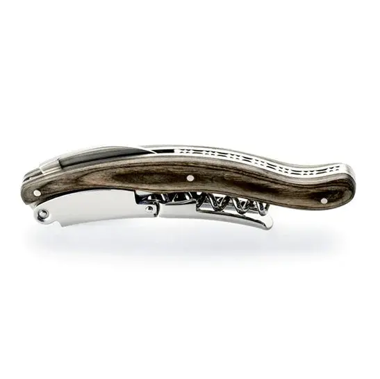 Nebbiolo Grand Crue Sommelier Corkscrew – Dark Gray Wood Handle Wf-2D 1