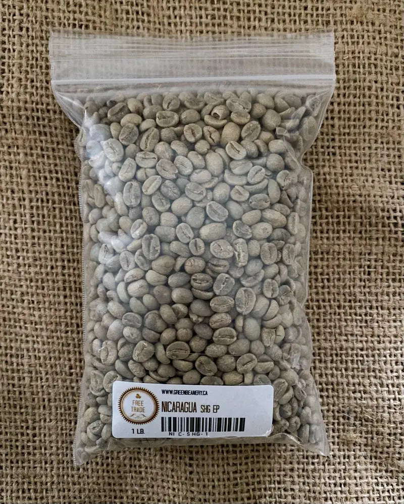 Nicaragua Jalapa Shg Ep Green Coffee – Washed, Strictly High Grown 1