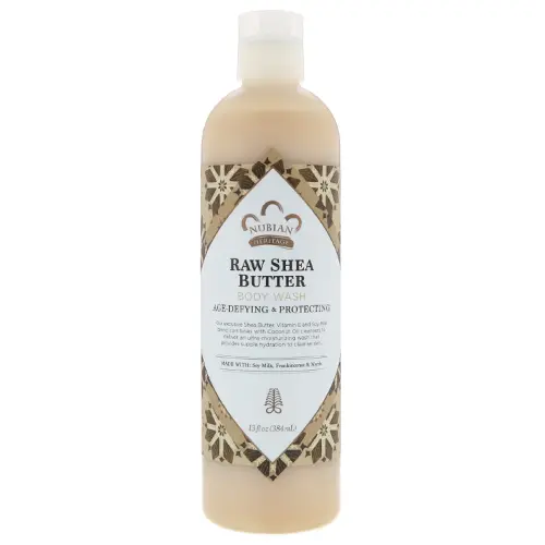 Nubian Heritage Raw Shea Butter Body Wash – Age-Defying & Protective, 384Ml 1