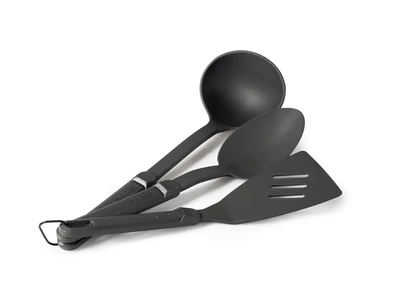 Nylon Three-Piece Ring Stackable Utensil Set 1