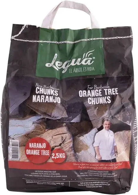 Orange Tree Wood Smoking Chunks – 2.5 Kg Natural Hardwood For Bold Aroma 1