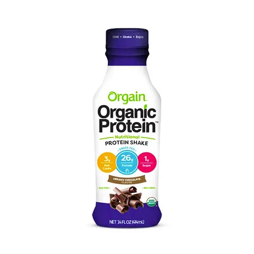 Orgain Organic Chocolate Protein Shake – Creamy, Nutrient-Dense, 414Ml 1