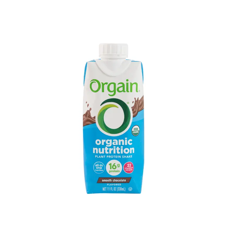 Orgain Organic Chocolate Protein Shake – Plant-Based, 330Ml 1