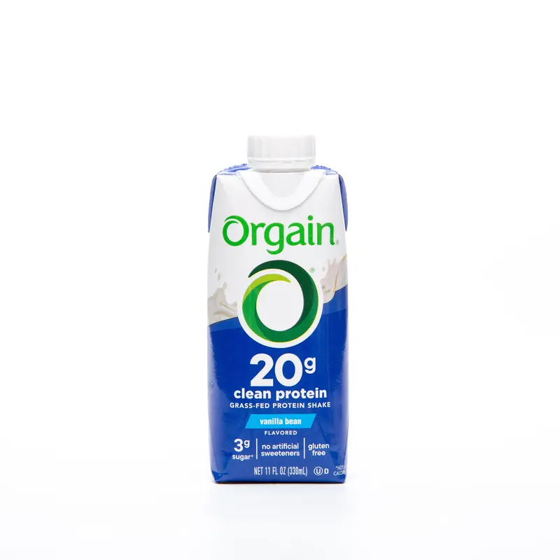 Orgain Vanilla Bean Plant-Based Protein Shake (330Ml) 1