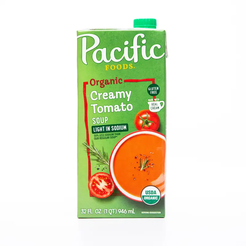 Pacific Foods Organic Light-Sodium Creamy Tomato Soup, 946Ml 1