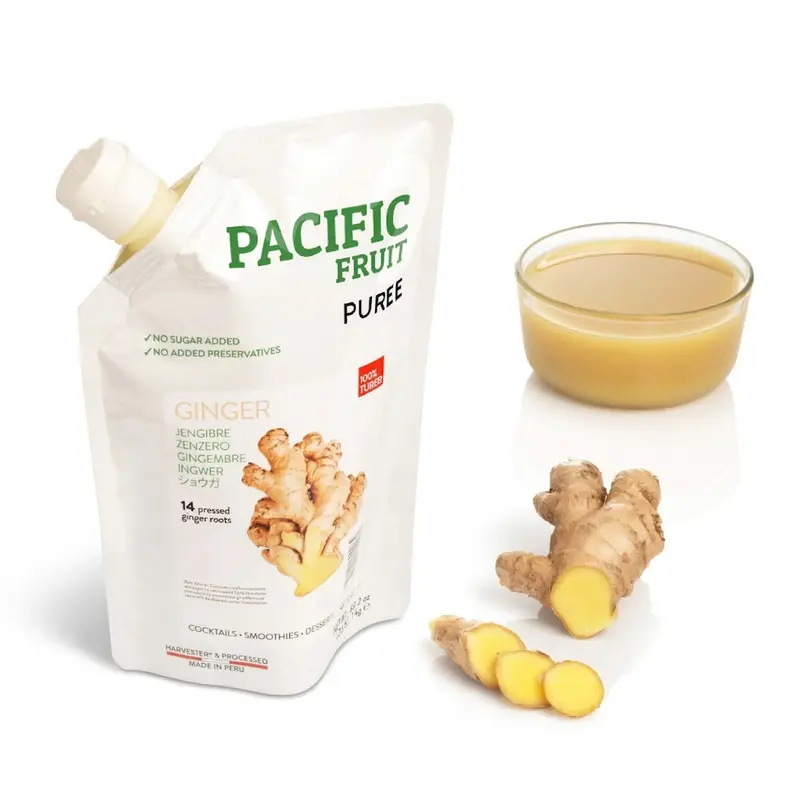 Pacific Fruit Ginger Juice & Puree – Shelf-Stable, Unsweetened, 1 Kg 1