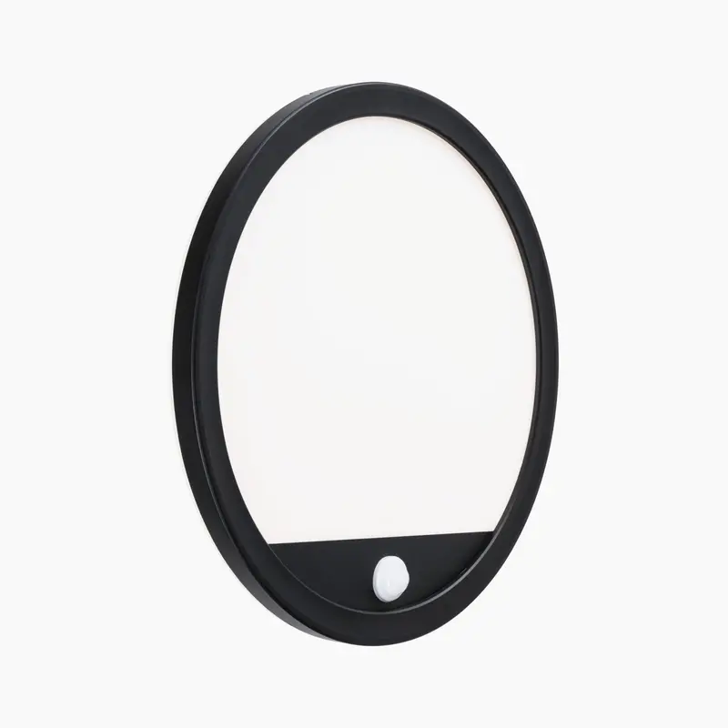 Paulmann Black Insect-Safe Round Led Wall Light – 16W Tunable White, Motion-Activated 1