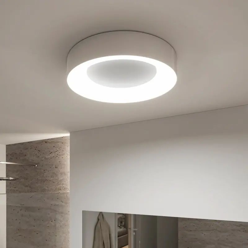 Paulmann Casca 25W Led Ceiling Light – 2100Lm Matte Aluminium Switch-Controlled Option 1