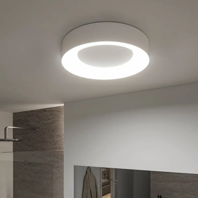 Paulmann Casca 25W Led Ceiling Light – 2100Lm Switch-Controlled Fixture In White 1