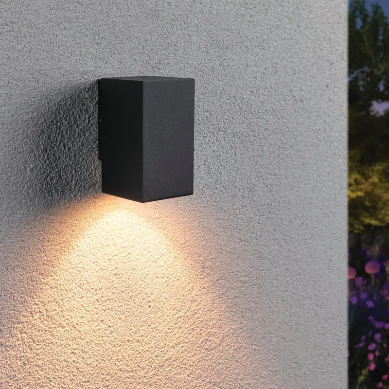 Paulmann Flame Insect-Friendly Led Wall Light – 5.2W, Single Output, Anthracite 1