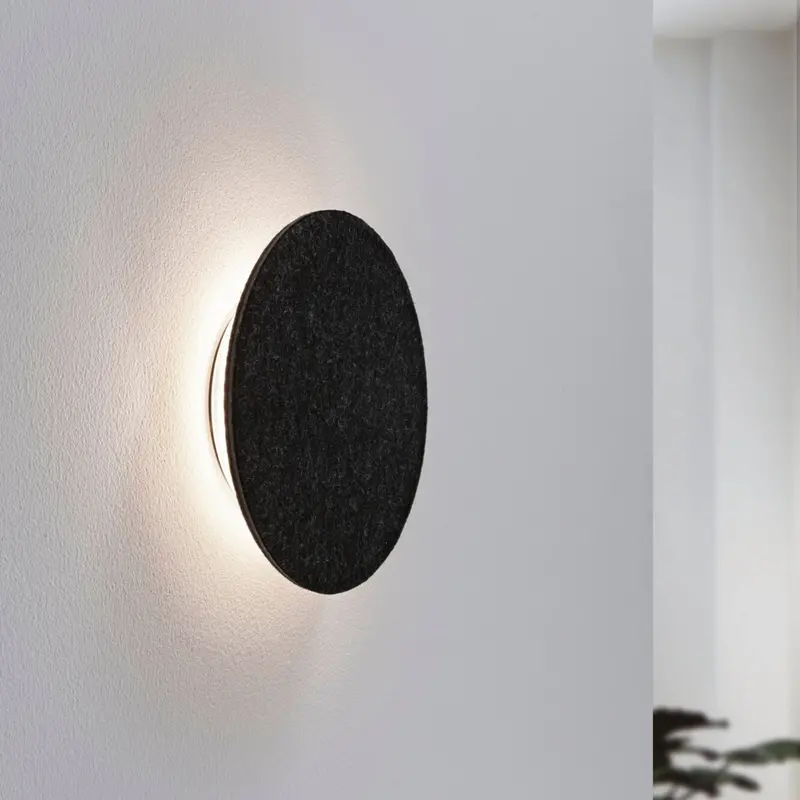 Paulmann Tulga 15W Anthracite Oval Wall Light – Adjustable 3-Step Dimmer 1