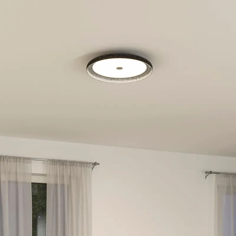 Paulmann Zarina 34W Anthracite Led Ceiling Fixture – Tri-Step Dimmable 1