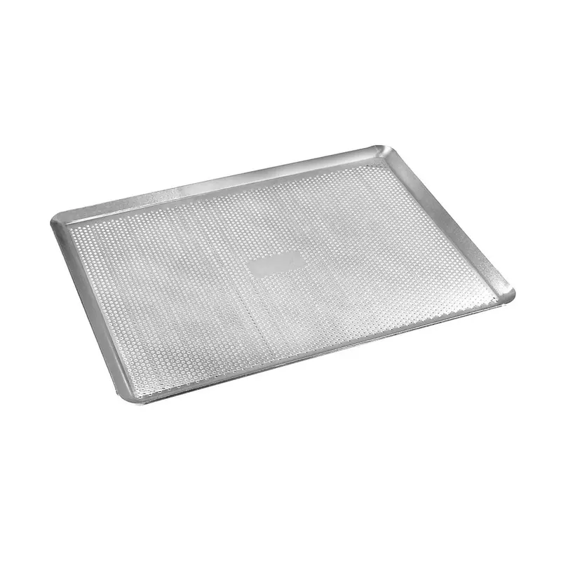 Perforated Aluminum Baking Sheet – 40 × 30 Cm, 2 Mm Thick With 3 Mm Holes 1