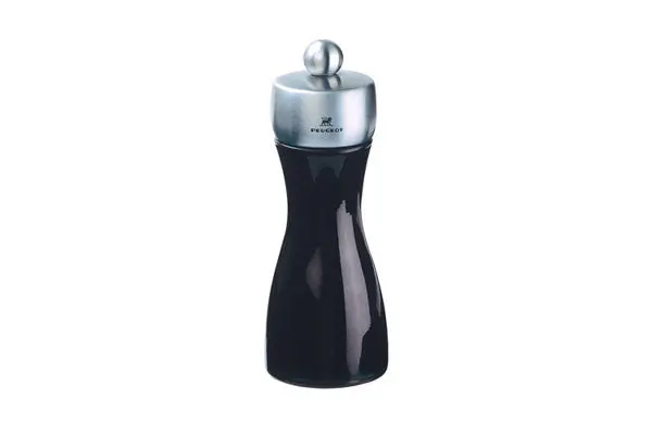 Peugeot Fidji Black Lacquer 4.75-Inch Salt Grinder 1