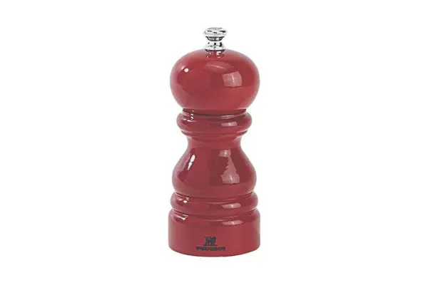Peugeot Paris Red Lacquer 5-Inch Salt Grinder 1