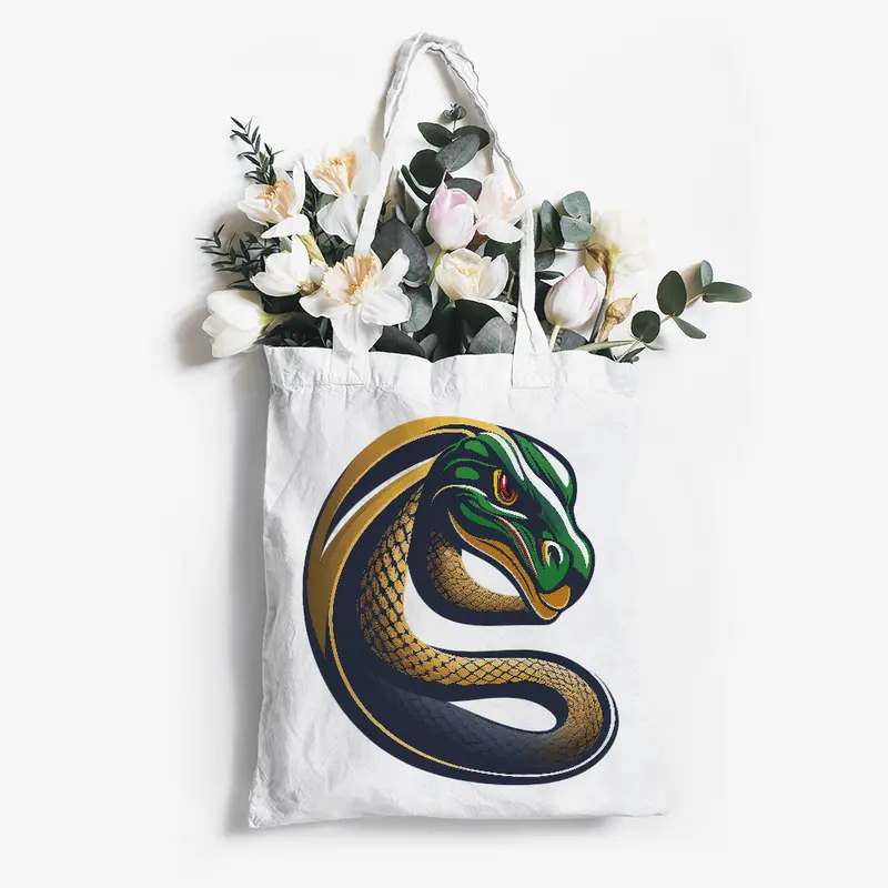 Playful Snake Cartoon Graphic 1