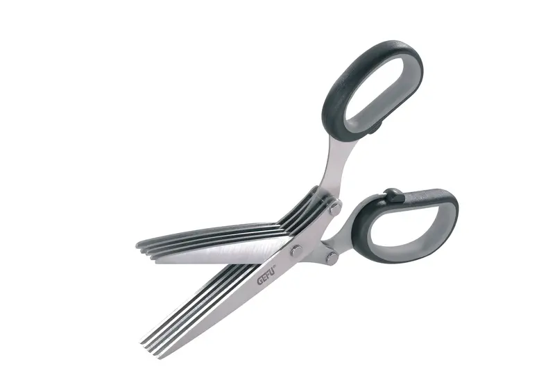 Precision Herb Scissors – 5-Blade Stainless Steel Cutter For Fresh Herbs #12660 1