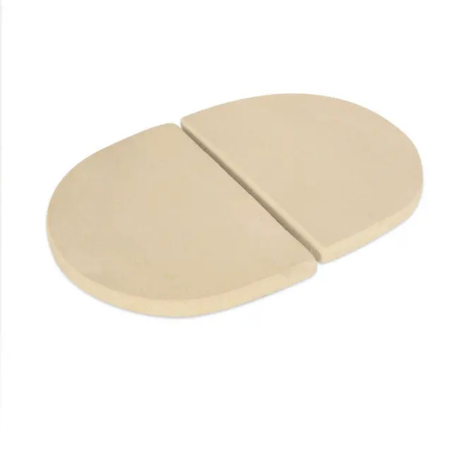 Primo Ceramic Heat Deflector Plates For Xxl Charcoal Grills (Pg00323) 1