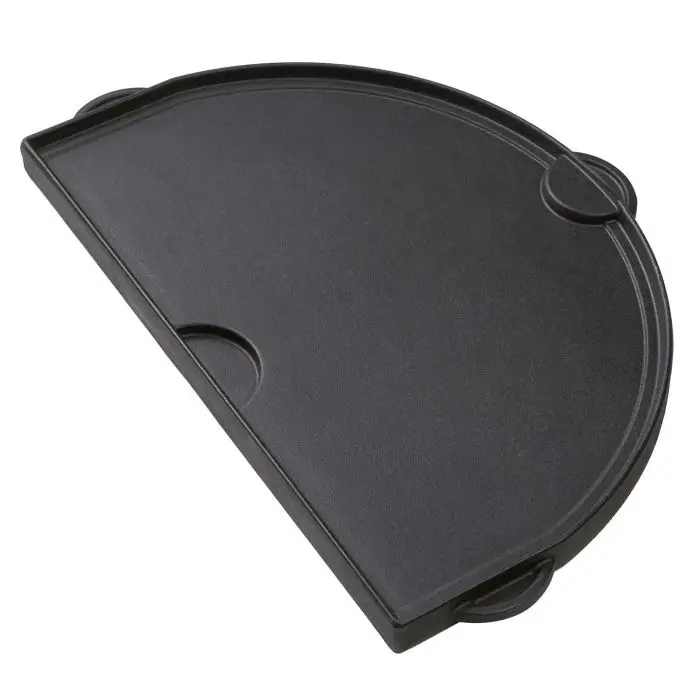 Primo Half-Moon Cast Iron Griddle For Oval Jr200 Kamado Grills (Pg00362) 1