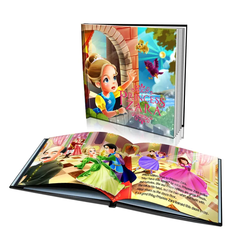 Princess Adventure Hardcover Storybook – Large Royal-Themed Picture Book 1