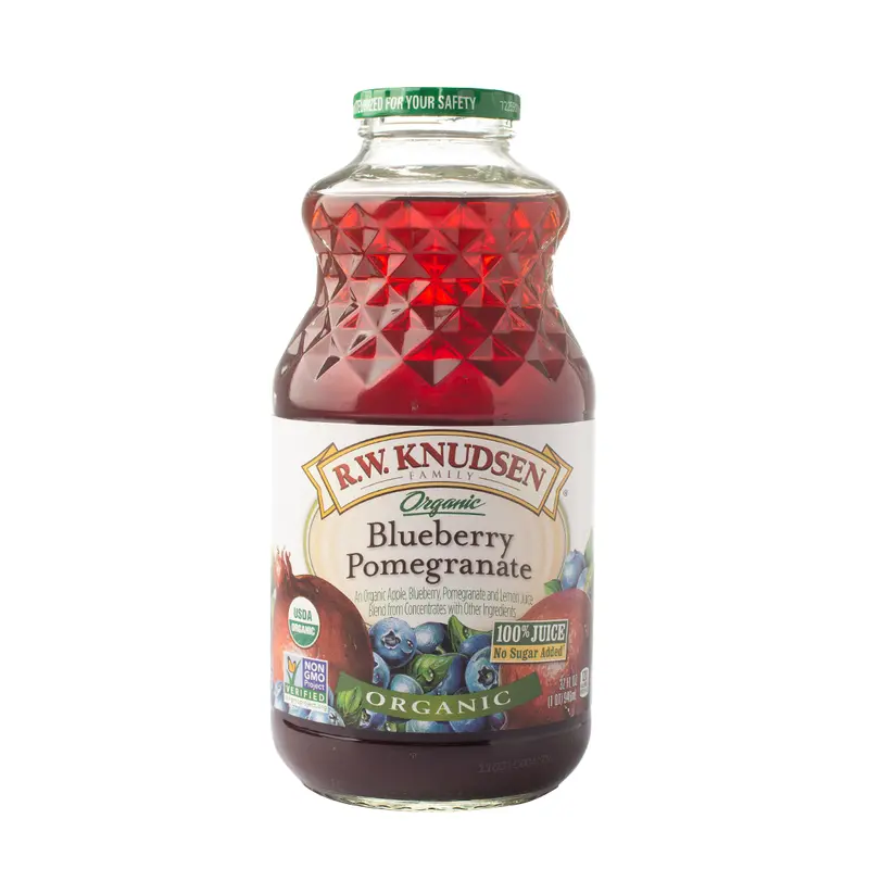 R.W. Knudsen Organic Blueberry Pomegranate Juice – 946Ml Cold-Pressed Blend 1