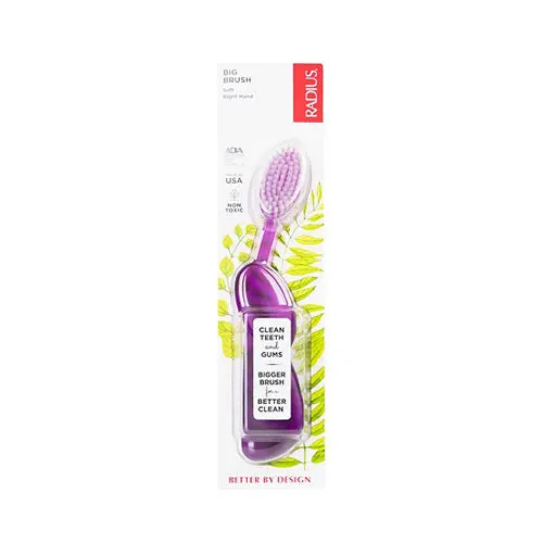 Radius The Big Brush – Ergonomic Adult Toothbrush 1