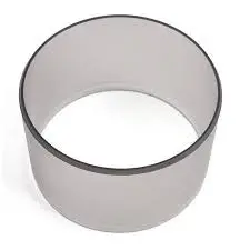 Rancilio Rocky Hopper Extender – Clear Blue Acrylic Upgrade 1