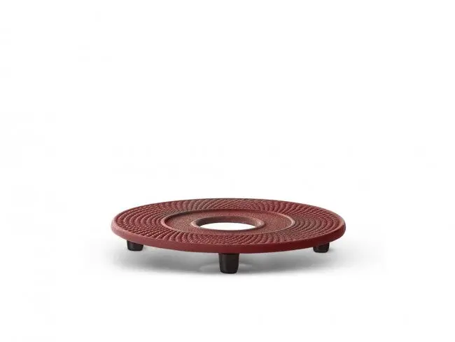 Red Cast Iron Coaster – Xilin Series 1