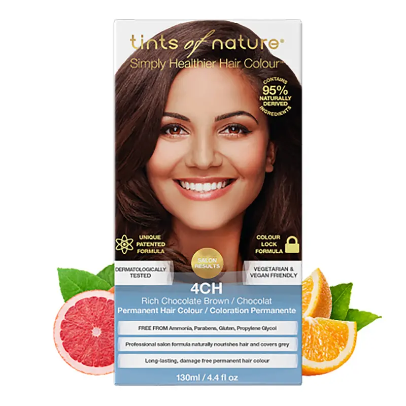 Rich Chocolate Brown Hair Dye – Natural Formula, 130Ml 1