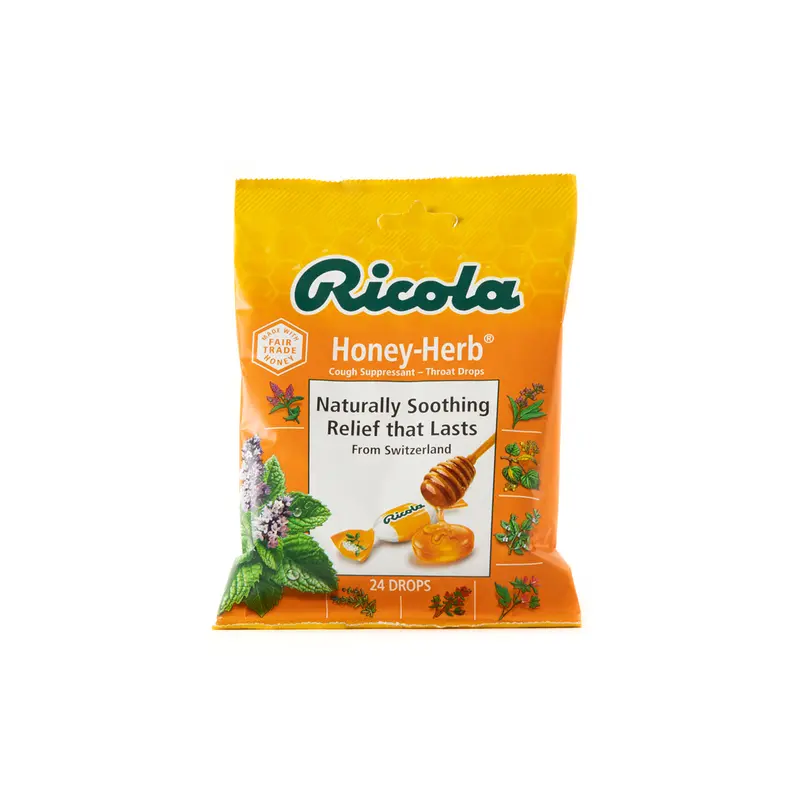Ricola Honey Herb Throat Drops – Soothing Natural Lozenges 1