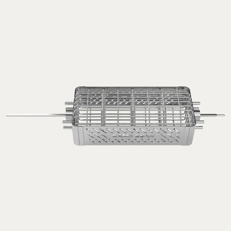 Rotisserie Cage Attachment – Compatible With V2 Kamado Grills 1