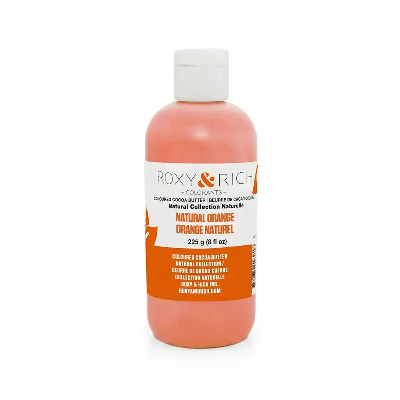 Roxy & Rich Tangerine Cocoa Butter – Natural Food-Grade Coloring 2