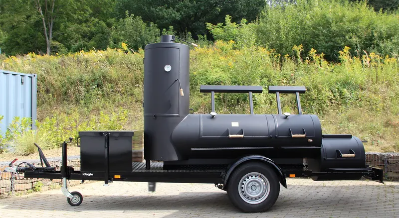Rumo 24-Inch Mobile Catering Trailer With Extended Cooking Surface 1