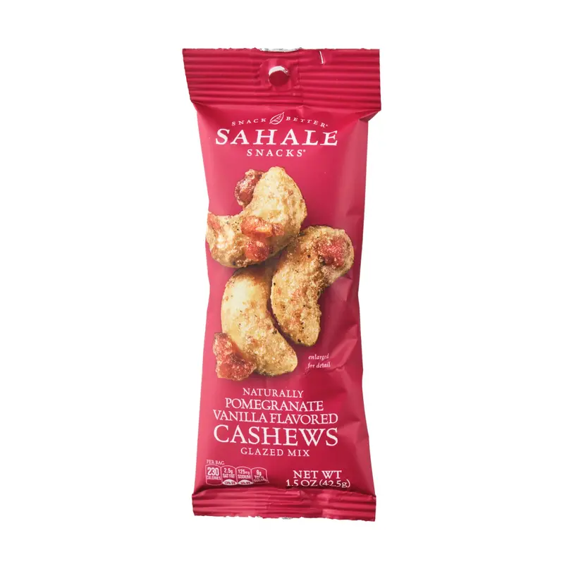 Sahale Pomegranate & Vanilla Cashews – Naturally Flavored, 42.5G 1