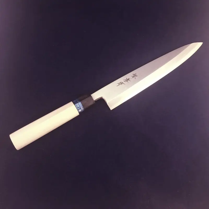 Sakai Takayuki Inox Mioroshi Deba Knife With Protective Sheath 1