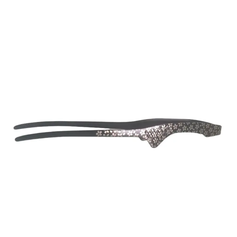 Sakura Chopstick Tongs – Elegant Stainless Steel Serving Utensil 1