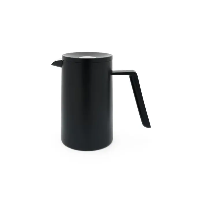 San Marco Double-Walled Coffee Maker – 1.0L Elegant Black Finish 1